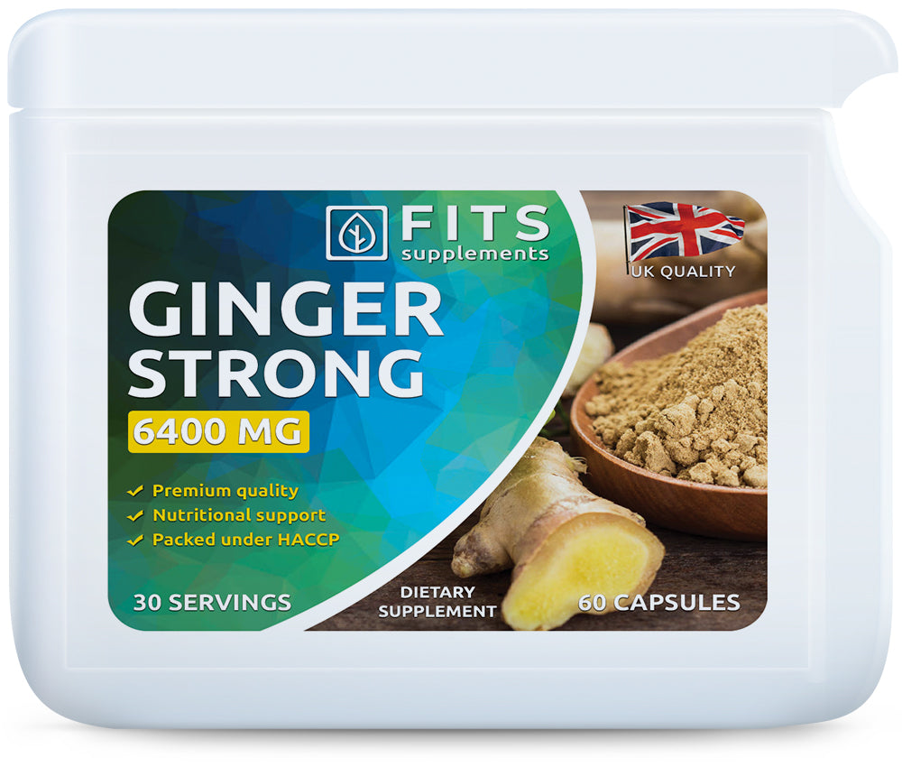 Ginger 6400mg 60 capsules