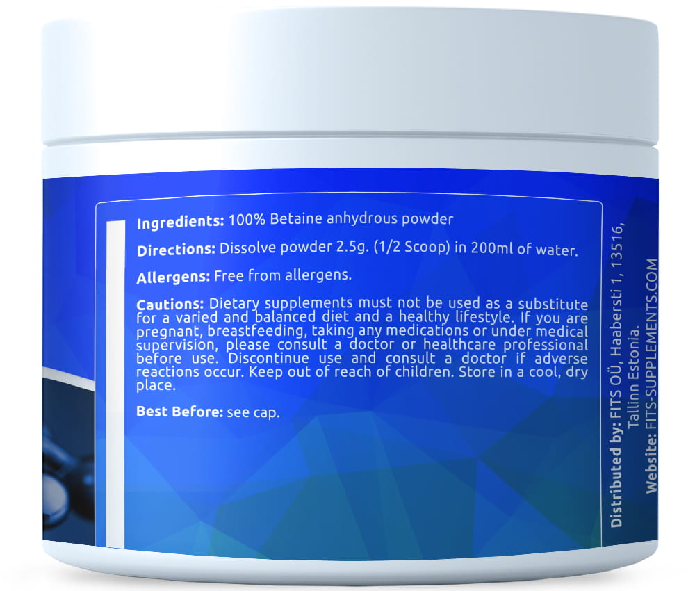Betaiin pulber 200 g