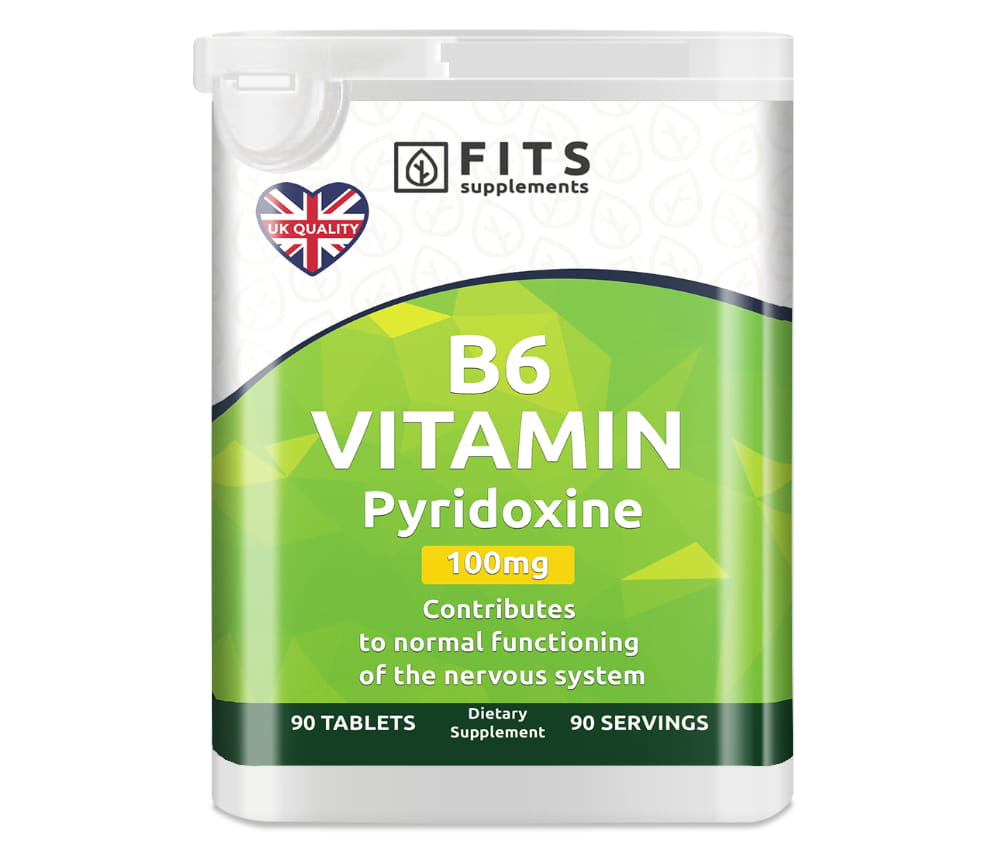 Vitamin B6 100mg 90 tablets