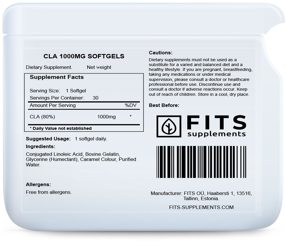 CLA 1000mg 30 softgels