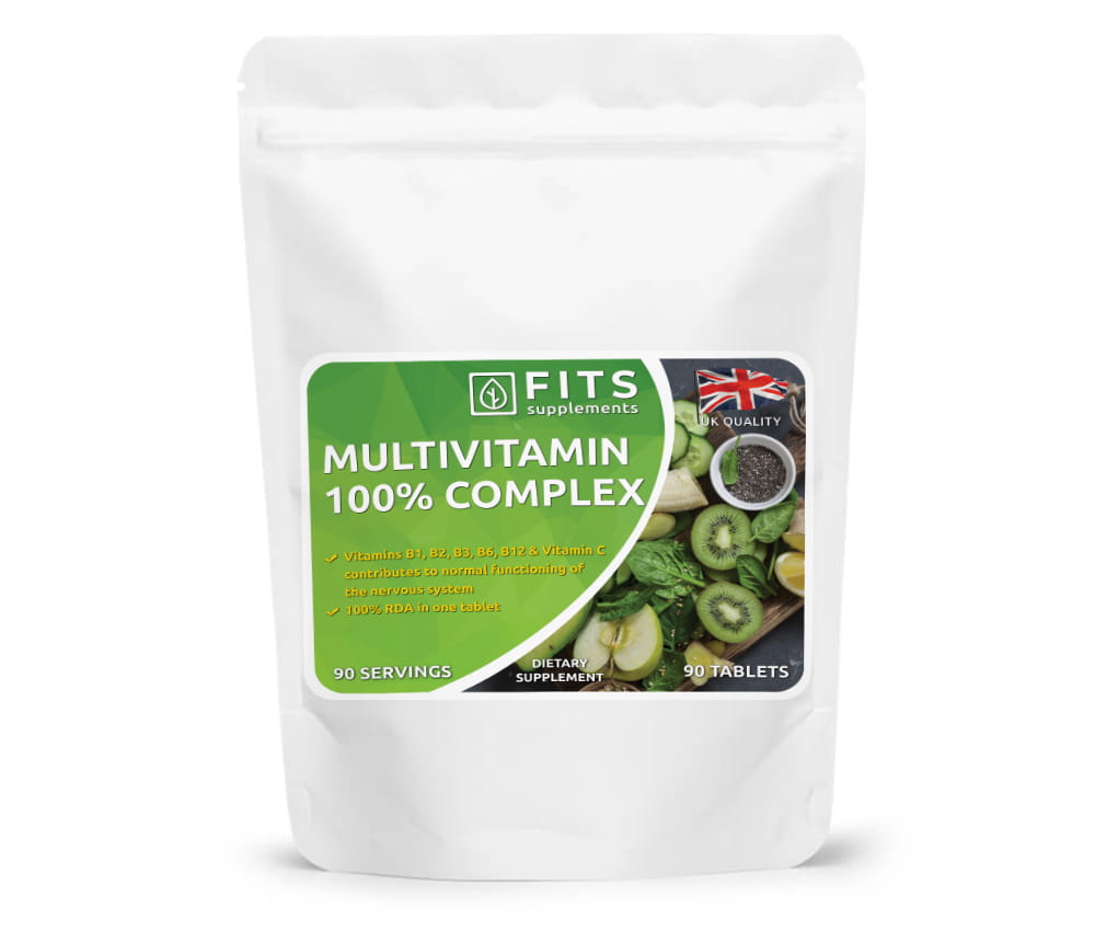 Multivitamina 100% Kompleks 90 tabletek