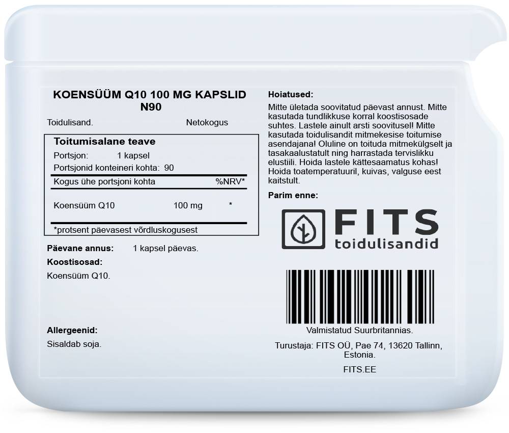Coenzym Q10 100 mg 90 Weichkapseln