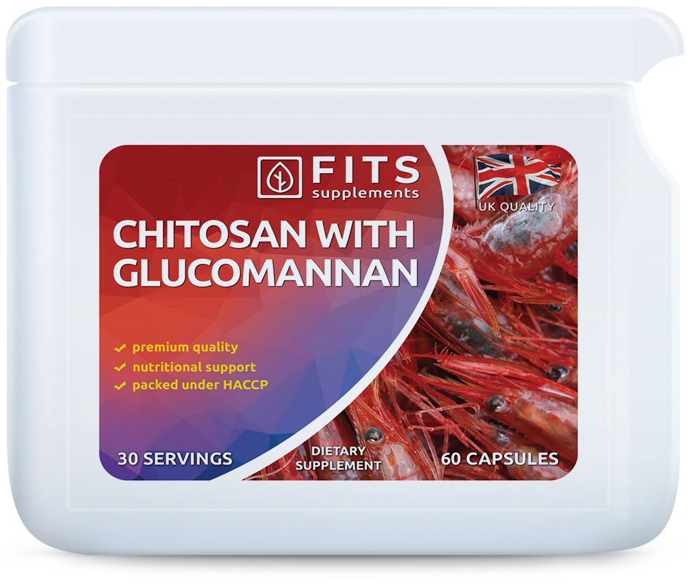 Chitosan and Glucomannan 60 capsules