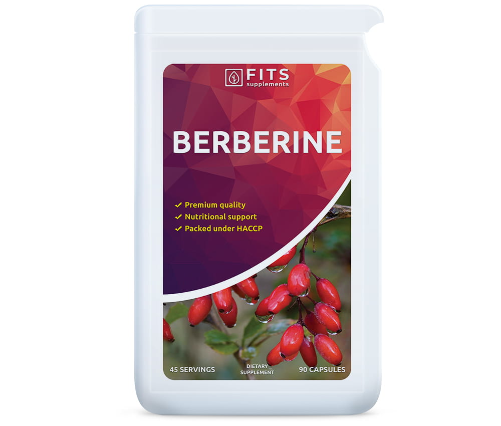 Berberine HCL 350mg 90 capsules