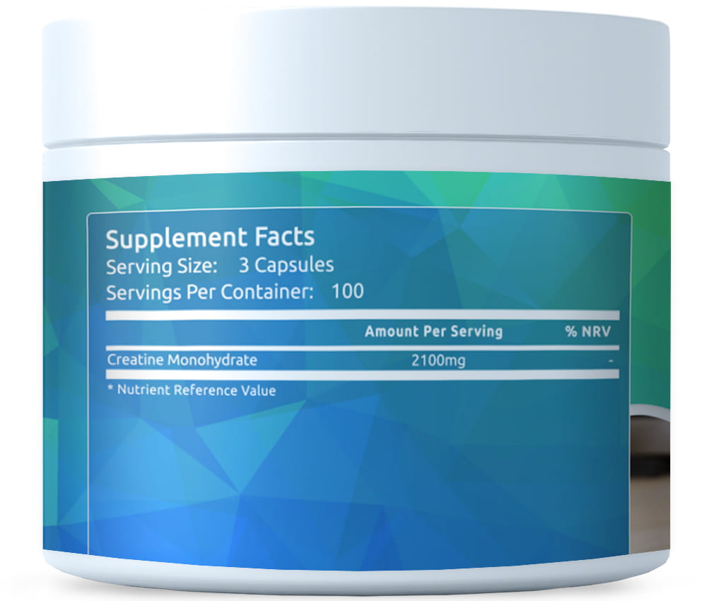 Creatine Monohydrate 700mg 300 capsules
