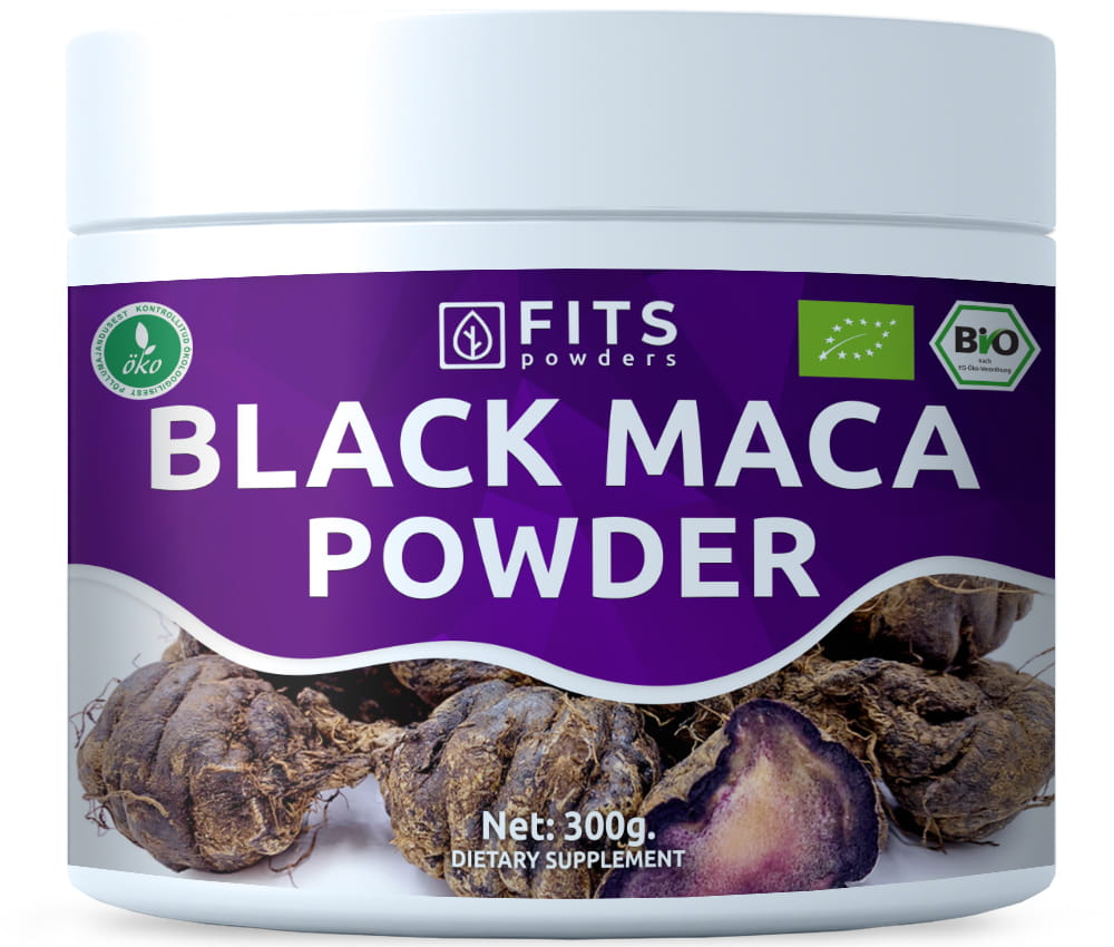 BIO Organic Black Maca powder 300g
