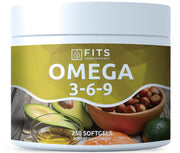 Omega 3-6-9 1000 mg minkštos kapsulės N250