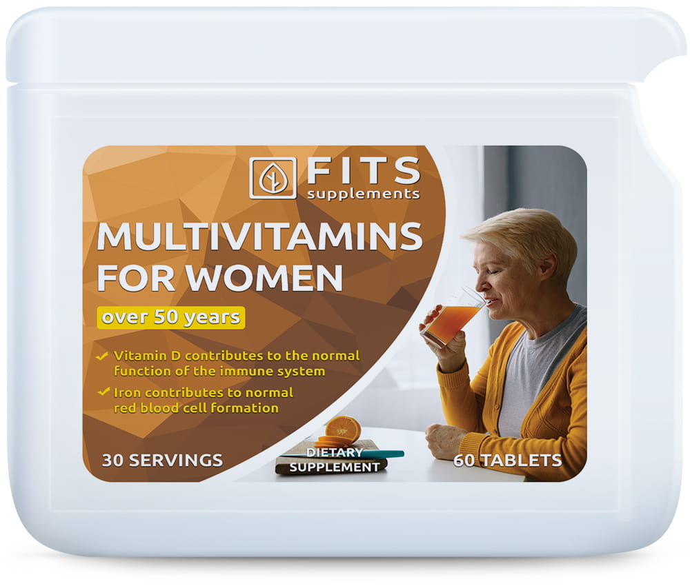 Multivitamin for Women Over 50 Years tabletės