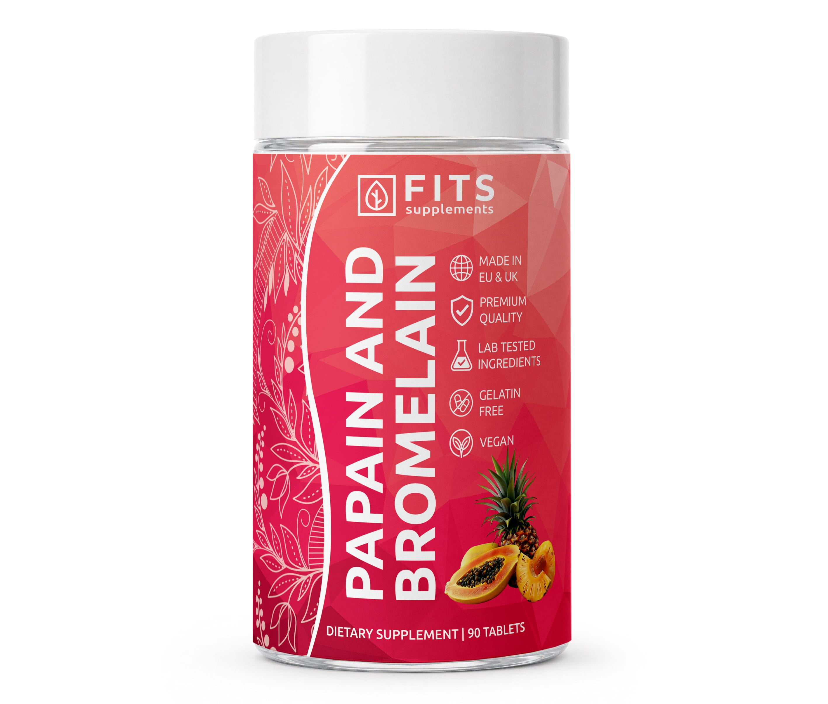 Papain and Bromelain 90 tablets