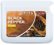 Black Pepper 20mg 30 tablets