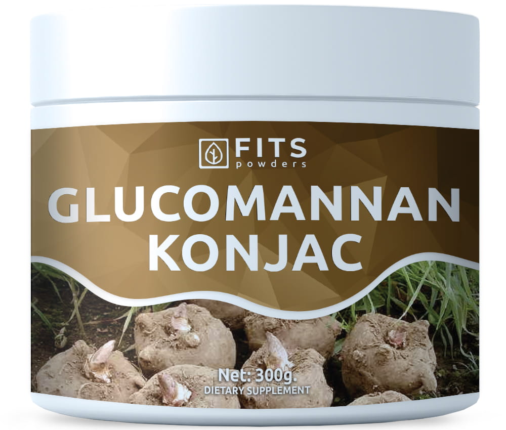Glucomannan Konjac 300g milteliai