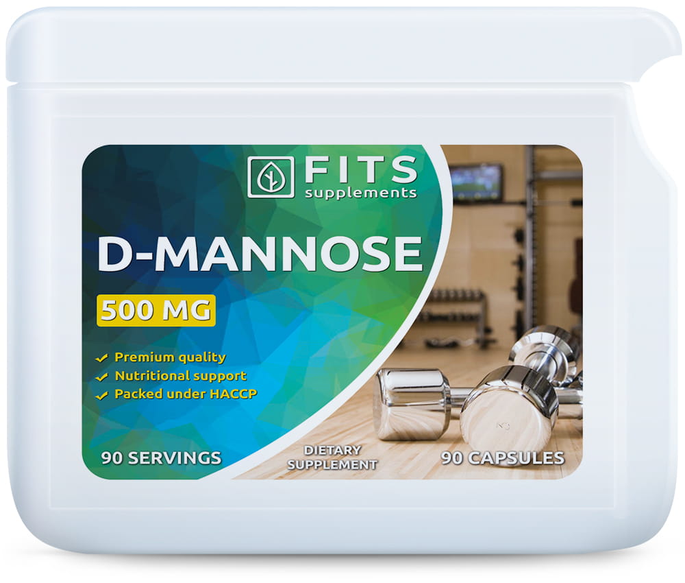 D-manozės 500mg kapsulės