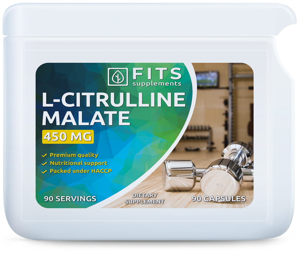 L-citrulino Malato 450mg kapsulės