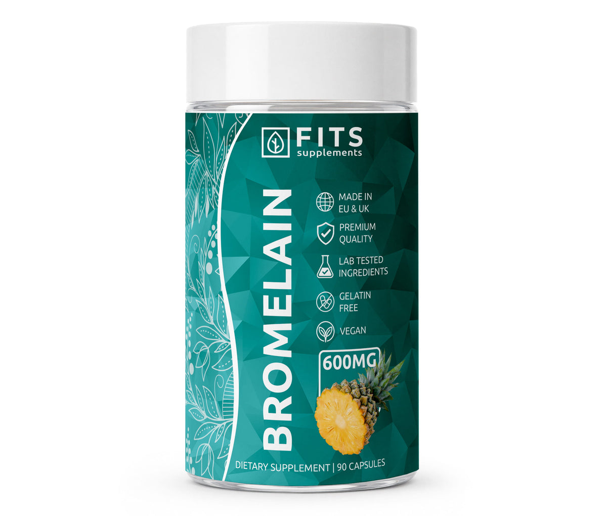 Bromelain 600mg 90 capsules
