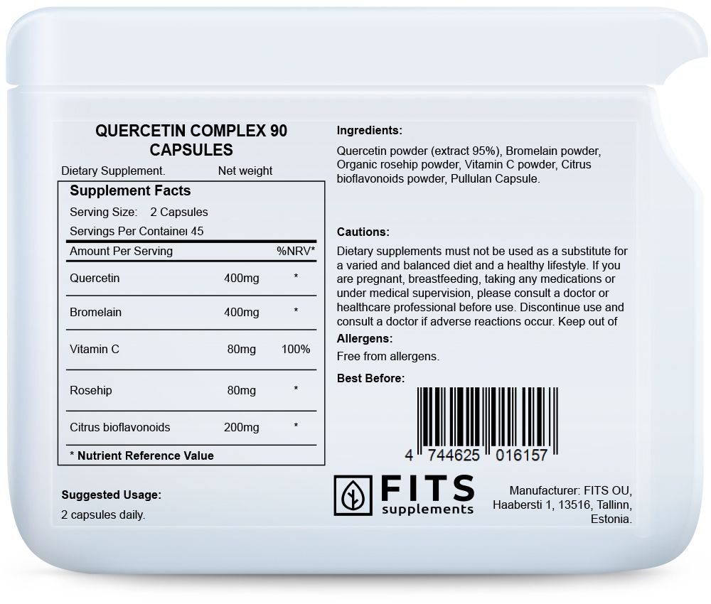 Quercetin Complex 90 capsules