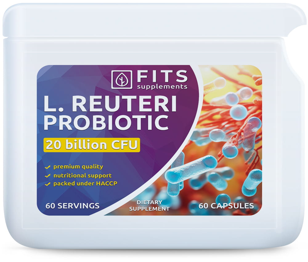 Probiotic L. Reuteri Lactobacillus kapsules