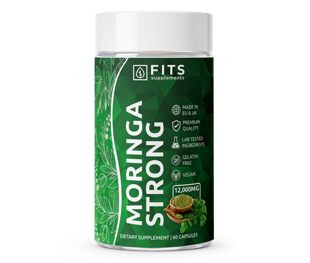Moringa Strong 12000mg 60 capsules