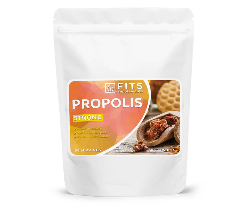 Propolis Strong 1750mg 60 kapsler