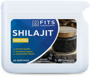 Shilajit Fulvic acid 600mg kapsules