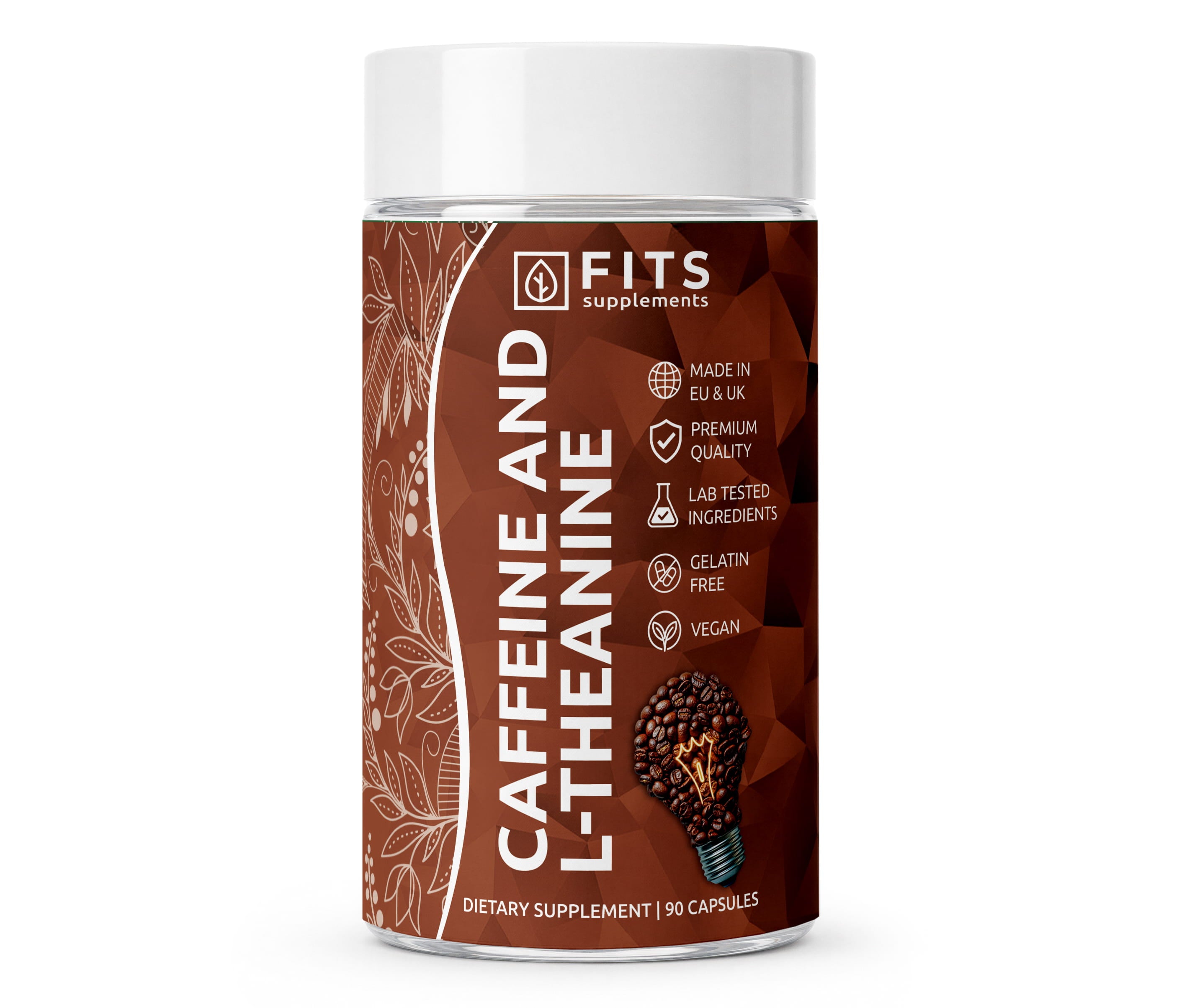 Caffeine and L-Theanine 90 capsules