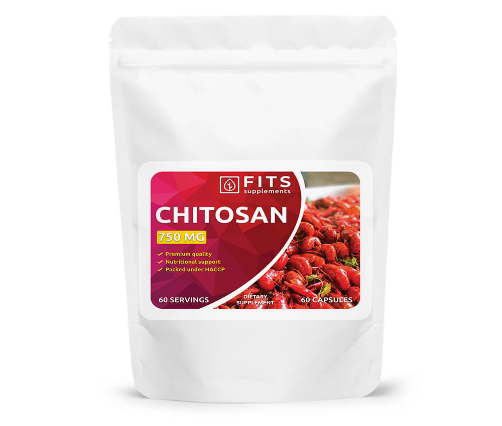 Chitosan 750mg 60 capsules