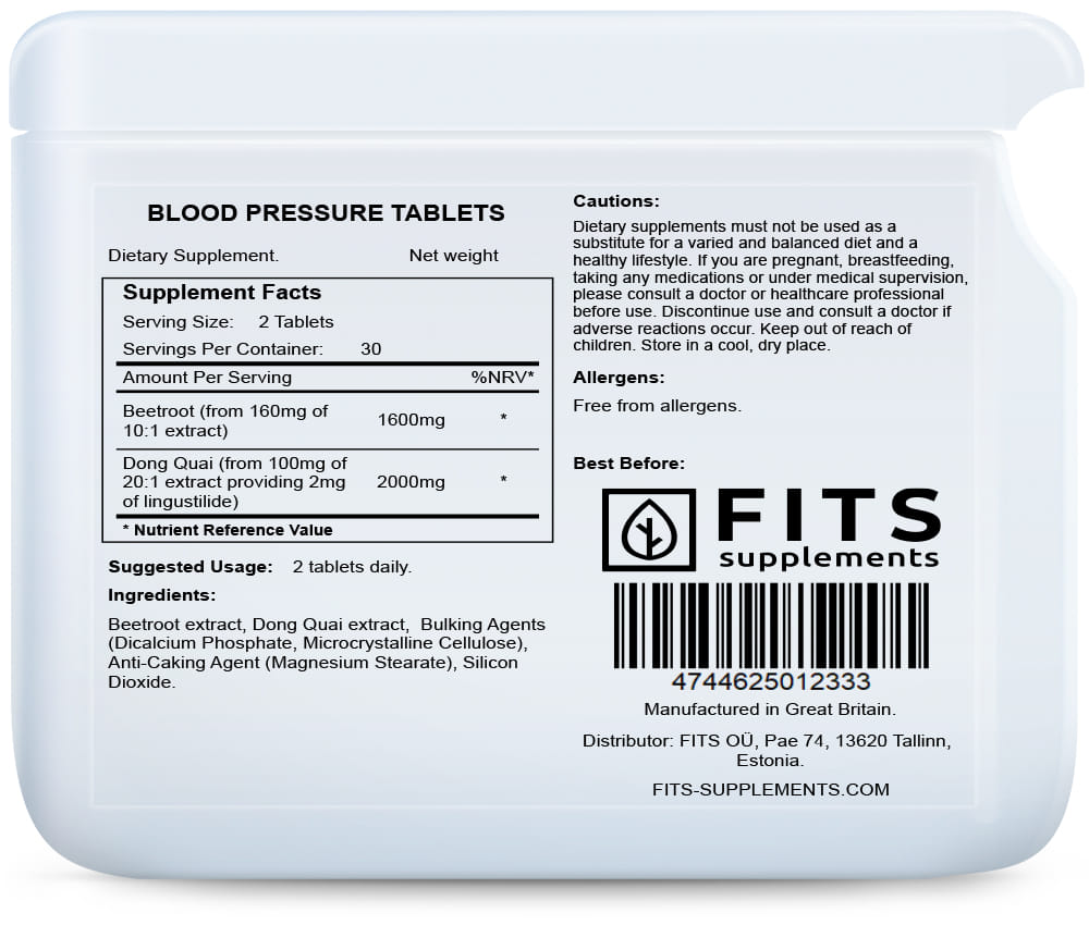 Blood Pressure 60 tabletti