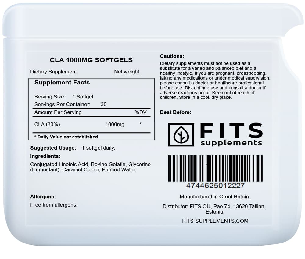 CLA 1000mg 30 softgels